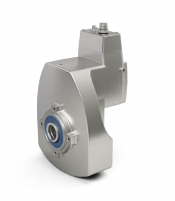 Cấu trúc DuoDrive của Nord Drivesystems tích hợp động cơ vào hộp số giúp tối giản không gian lắp đặt