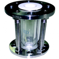 Kính quan sát dòng chảy dạng ống lót PTFE