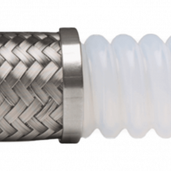 Ống PTFE gân xoắn bọc lưới inox