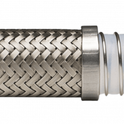 Ống PTFE gân xoắn có lõi dây chân không bọc PVDF