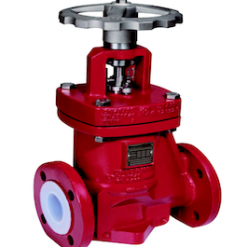 Van cầu tay lót PTFE