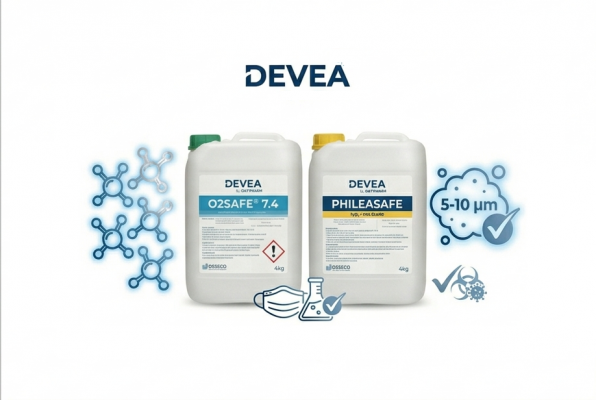 Dung Dịch Khử Khuẩn H2O2 Devea O2SAFE® 7.4 và PHILEASAFE