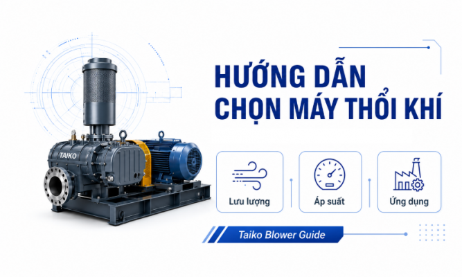 Hướng dẫn chọn máy thổi khí