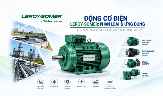 Động Cơ Điện Leroy-Somer: Phân Loại & Ứng Dụng